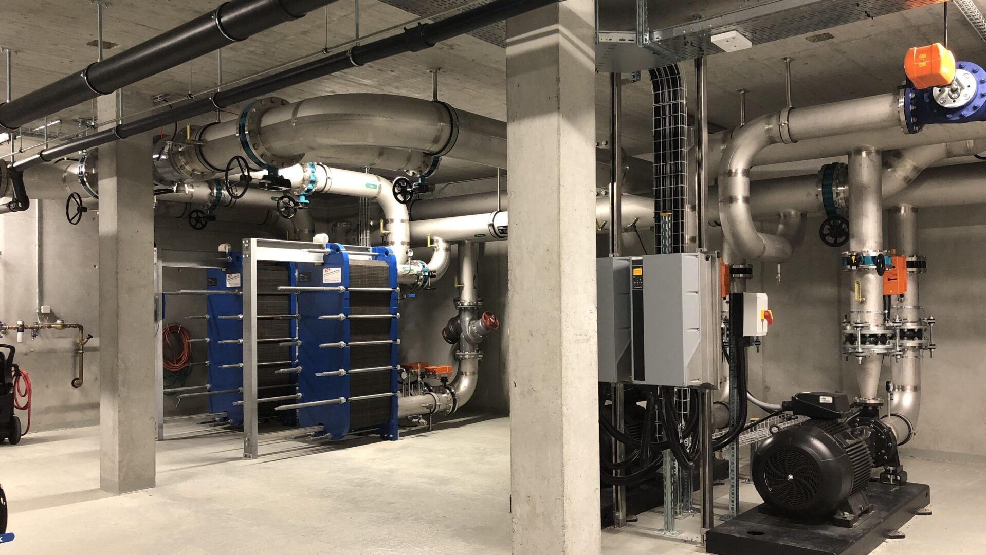 Areal Bürgerspital Solothurn, Aarewassernutzung